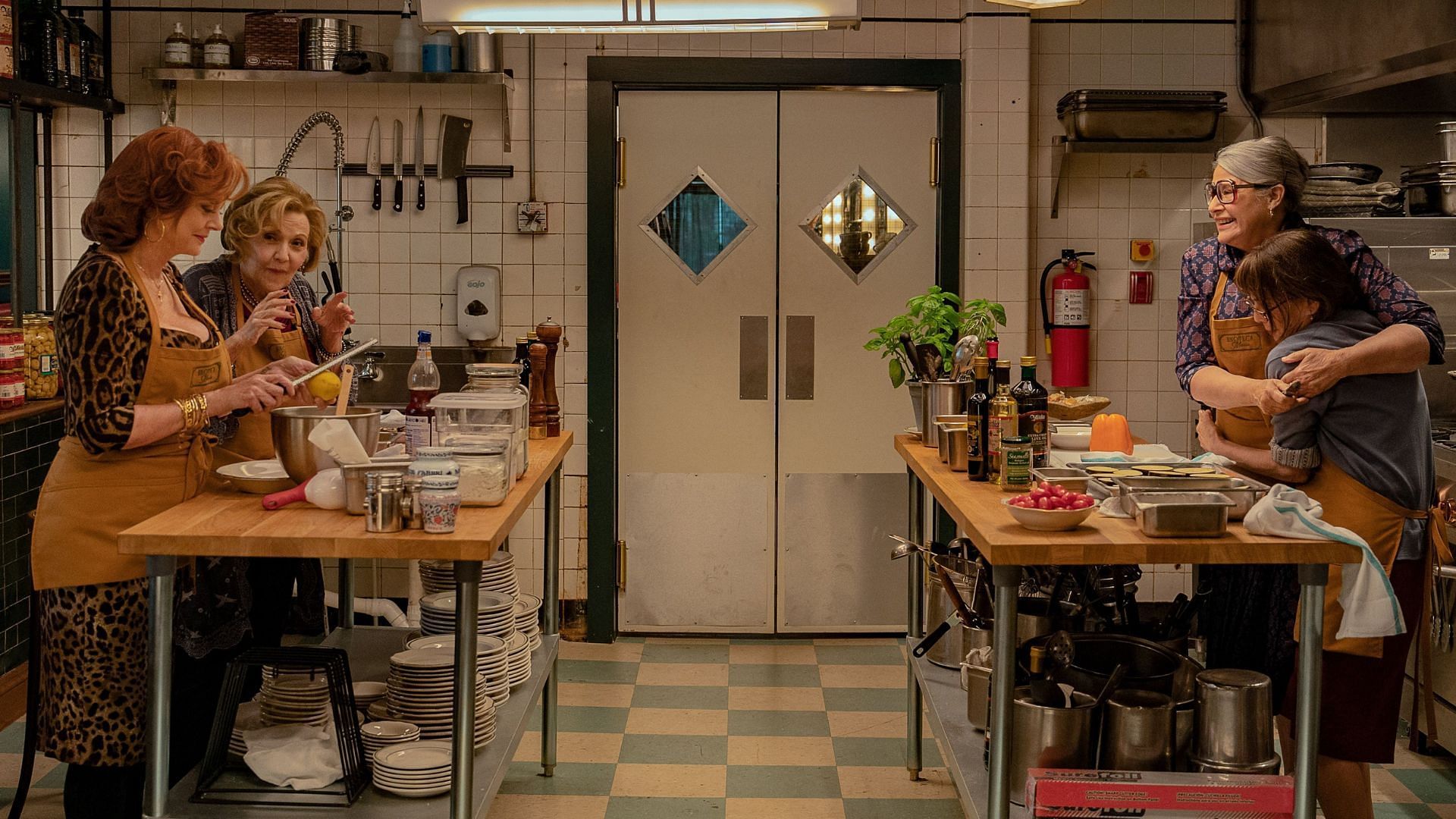 A scene from Nonnas 2025 (Image via Netflix)